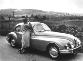 Bristol 401 (1950) - wunderschöne Werbeaufnahme