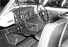 Bristol 401 Coupé (1953) - Interieur- gezeichnet von Michelotti, karossiert durch Ghia Aigle - am Automobilsalon in Genf 1953