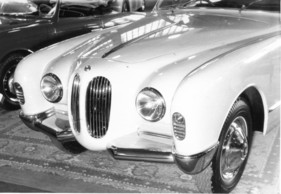 Bristol 401 Coupé (1953) - formvollendet - gezeichnet von Michelotti, karossiert durch Ghia Aigle - am Automobilsalon in Genf 1953