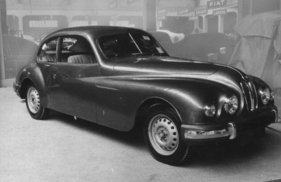 Bristol 401 - Verringerung des Luftwiderstandes dank Anleihen an den Flugzeugbau - gezeigt am Genfer Autosalon 1951