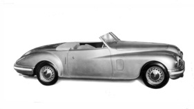 Bristol 402 (1949) - als Cabriolet karossierter 401