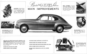 Bristol 403 (1953) - Verbesserungen für das neue Modell
