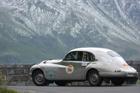Bristol 403 (1954) - in der Schweizer Passwelt - Rallye Peking-Paris 2016