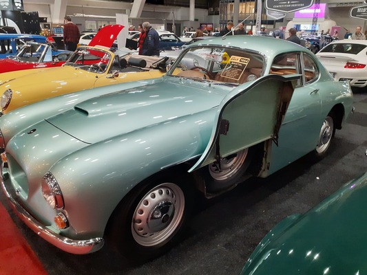 Bristol 404 (1954) fast ein Flügeltürer – Classic Car Show Brussels 2022