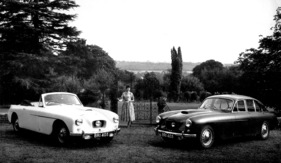 Bristol 405 (1956) - das Drophead Coupé und die Saloon-Version