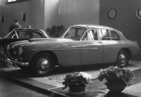 Bristol 405 Saloon (1956) - am Genfer Automobilsalon von 1956