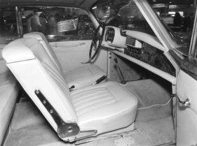 Bristol 406 (1958) - an der Earls Court Motor Show 1958, Interieur