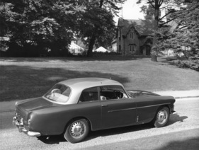 Bristol 406 (1959) - die Finnen der Serienversion sind weniger ausgeprägt als beim Prototypen von 1958