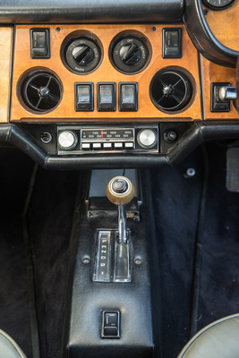 Bristol 411 (1973) - klassischer Wählhebel für die Getriebeautomatik