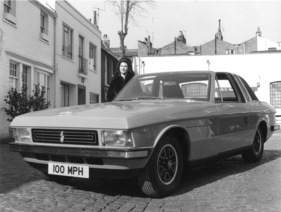 Bristol 412 (1977) - etwas schneller als die angegebenen 100 MPH auf dem Kennzeichen war der Bristol sicher