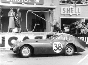 Bristol 450 (1953) - bei den 24 Stunden von Le Mans nach 70 Runden ausgefallen