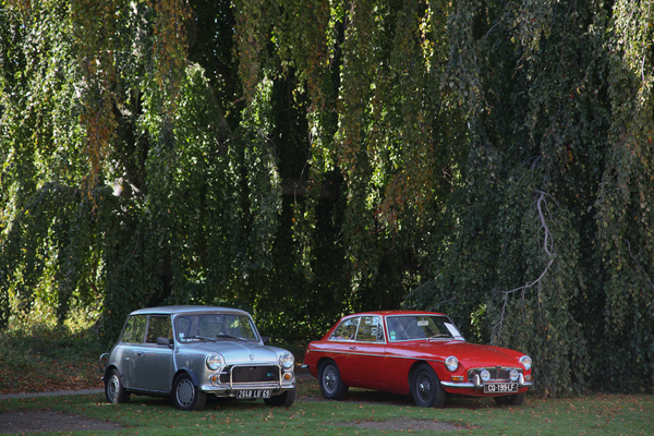 Britische Klassiker - Mini und MBG - Swiss Classic British Car Meeting Morges 2017