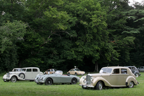 Britische Nachkriegsklassiker fast unter sich - Concours d'Elégance Suisse "spéciale" 2021 in Coppet