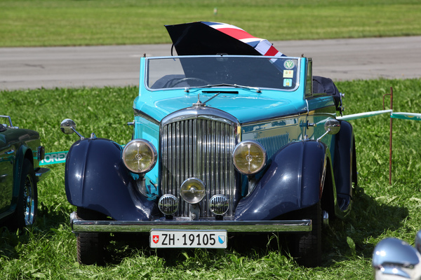 Britischer Sportwagen in Blau - wer erkennt ihn? - British Car Meeting BCM in Mollis 2019