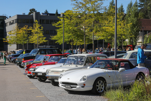 Britisches Exoten-Potpurri mit TVR Chimaera, Sunbeam Imp, Jensen-Healey - British Car Meeting Motorworld Kemptthal 2025