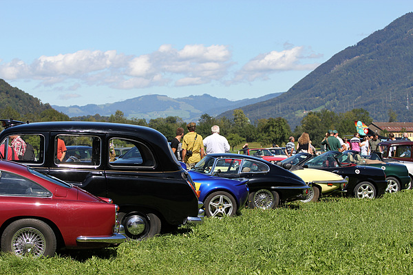 British Car Meeting (BCM) 2011 in Mollis - Impressionen - unterschiedlichste Fahrzeuggattungen, unterschiedlichste Entstehungsperioden