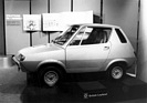 British Leyland Elektro am Genfer Automobilsalon 1972 - von Michelotti entworfenes Elektroauto