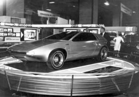 British Leyland Zanda (1969) - Earls Court Autoshow in London - Prototyp basierend auf einem CAD-Entwurf (1969)