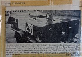 Brixner beim Heilbronner Bergpreis 1970 – Brixner Karosserien