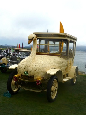 Brooke 25/30 HP Swan Car (1910) - nicht praktisch, aber aussergewöhnlich - Pebble Beach 2012 (E1-01)