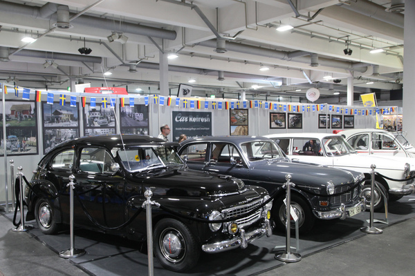 Brot-und-Butter-Autos von einst - Volvo PV 544, Volvo 122 und Peugeot 404 - Bremen Classic Motorshow 2019