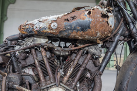 Brough Superior 982 ccm SS100 (1924) - als Lot 999 versteigert an der Bonhams Grand Palais Verteigerung in Paris am 4. Februar 2016