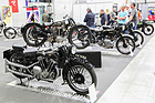 Brough Superior Black Alpin (1930) auf der Sonderschau britischer Motorräder des FAM – Swiss Classic World Luzern 2022