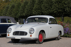 Brütsch 1200 Coupé (1954) - mit Wacker-Kunststoff-Karosserie, technische Basis Ford 12m, gebaut von Rennfahrer Egon Brütsch - Classic-Gala Schwetzingen 2018