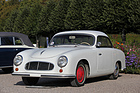 Brütsch 1200 Coupé (1954) - mit Wacker-Kunststoff-Karosserie, technische Basis Ford 12m, gebaut von Rennfahrer Egon Brütsch - Classic-Gala Schwetzingen 2018
