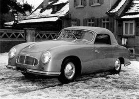Brütsch 1200 Wendler Cabrioelt (1954) - hübsches Cabrioelt mit der Mechanik eines Ford Taunus 12M