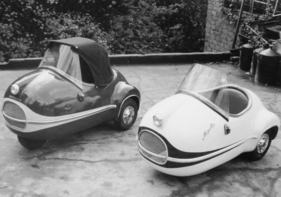 Brütsch Mopetta (1959) - Die Microcars fanden auch in anderen Ländern verschiedene Adaptionen. Beispielsweise Belcar aus der Schweiz.