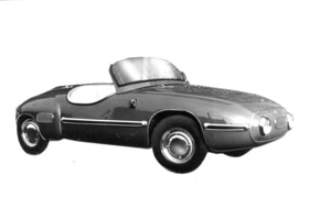 Brütsch Pfeil (1956) - weiterentwickelte Variante mit vier Rädern
