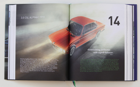 Buch "0AL-BB 50 - 50 Jahre BMW Alpina Automobile" - 3.0 CSL Alpina 1972 Buch "0AL-BB 50 - 50 Jahre BMW Alpina Automobile" - 3.0 CSL Alpina 1972
