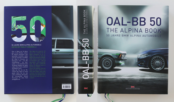Bild Buch "0AL-BB 50 - 50 Jahre BMW Alpina Automobile" - Einband