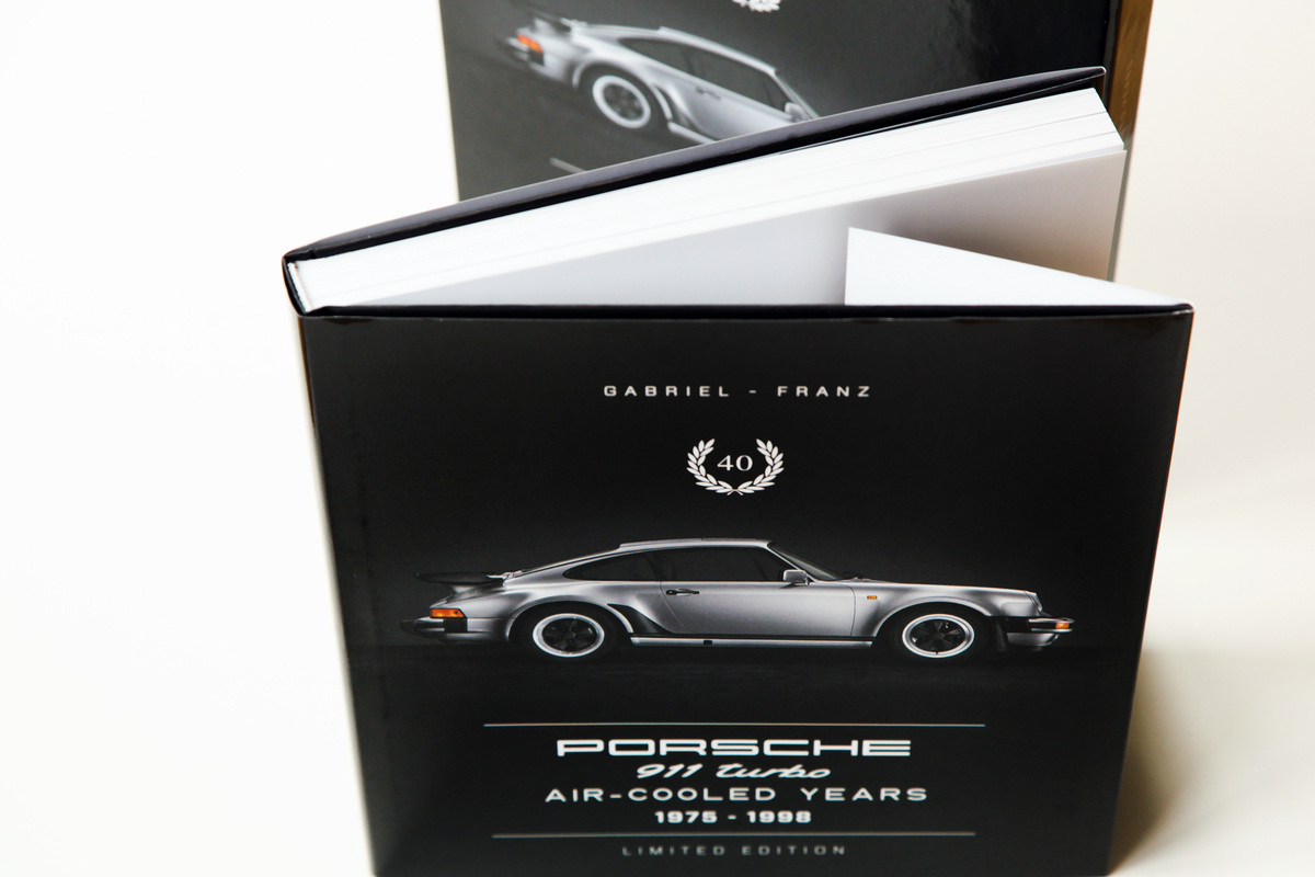 Buch "40 – Porsche 911 Turbo – Aircooled Years 1975 – 1998" - Einband