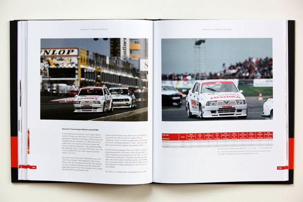 Bild Buch "Alfa Romeo 75" - Rennsporteinsatz