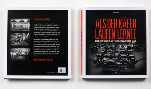 Buch "Als der Käfer laufen lernte" - Einband hinten und vorne