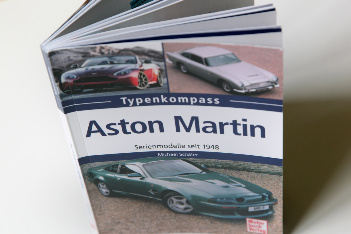 Buch "Aston Martin - Serienmodelle seit 1948" - Einband