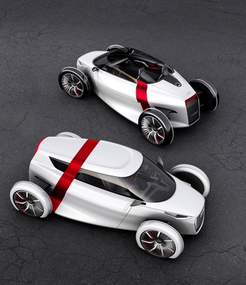 Buch "Audi Raritäten" - Audi Urban concept Studien zur IAA 2011 präsentiert