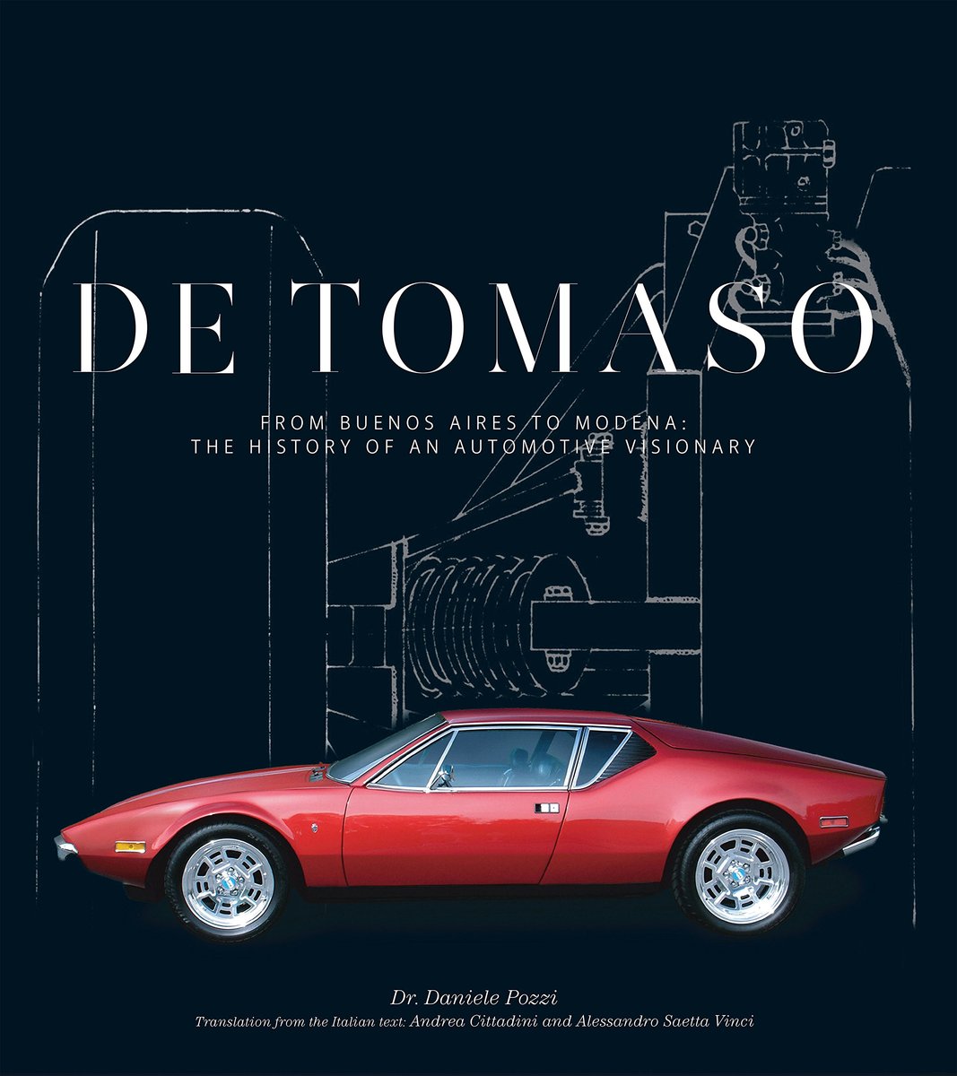 Buch "De Tomaso" - Titelseite
