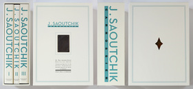 Buch "J. Saoutchik - Carrossier" - Einband/Schuber Buch "J. Saoutchik - Carrossier" - Einband/Schuber