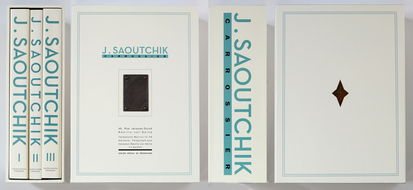 Buch "J. Saoutchik - Carrossier" - Einband/Schuber