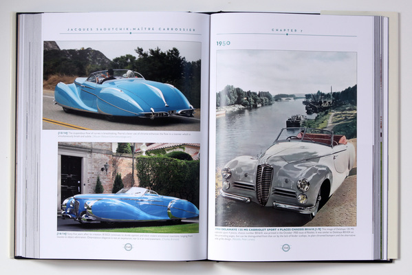 Bild Buch "J. Saoutchik - Carrossier" - die oppulenten Jahre am Beispiel Delahaye - Farbbilder (Vol III)