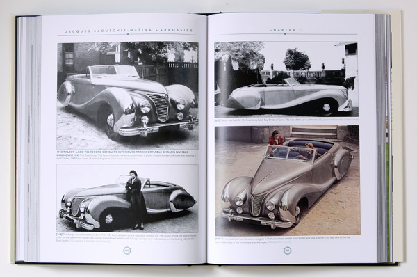 Buch "J. Saoutchik - Carrossier" - karossierte Nachkriegs-Fahrgestelle (Vol III)