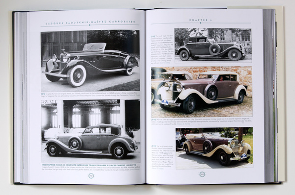 Buch "J. Saoutchik - Carrossier" - karossierte Vorkriegsfahrgestelle - Fotos aus der Zeit und von heute (Vol III)