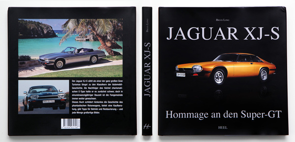 Bild Buch "Jaguar XJ-S - Hommage an der Super-GT" - Einband komplett