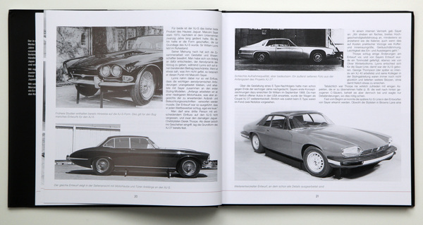 Bild Buch "Jaguar XJ-S - Hommage an der Super-GT" - frühe Entwürfe