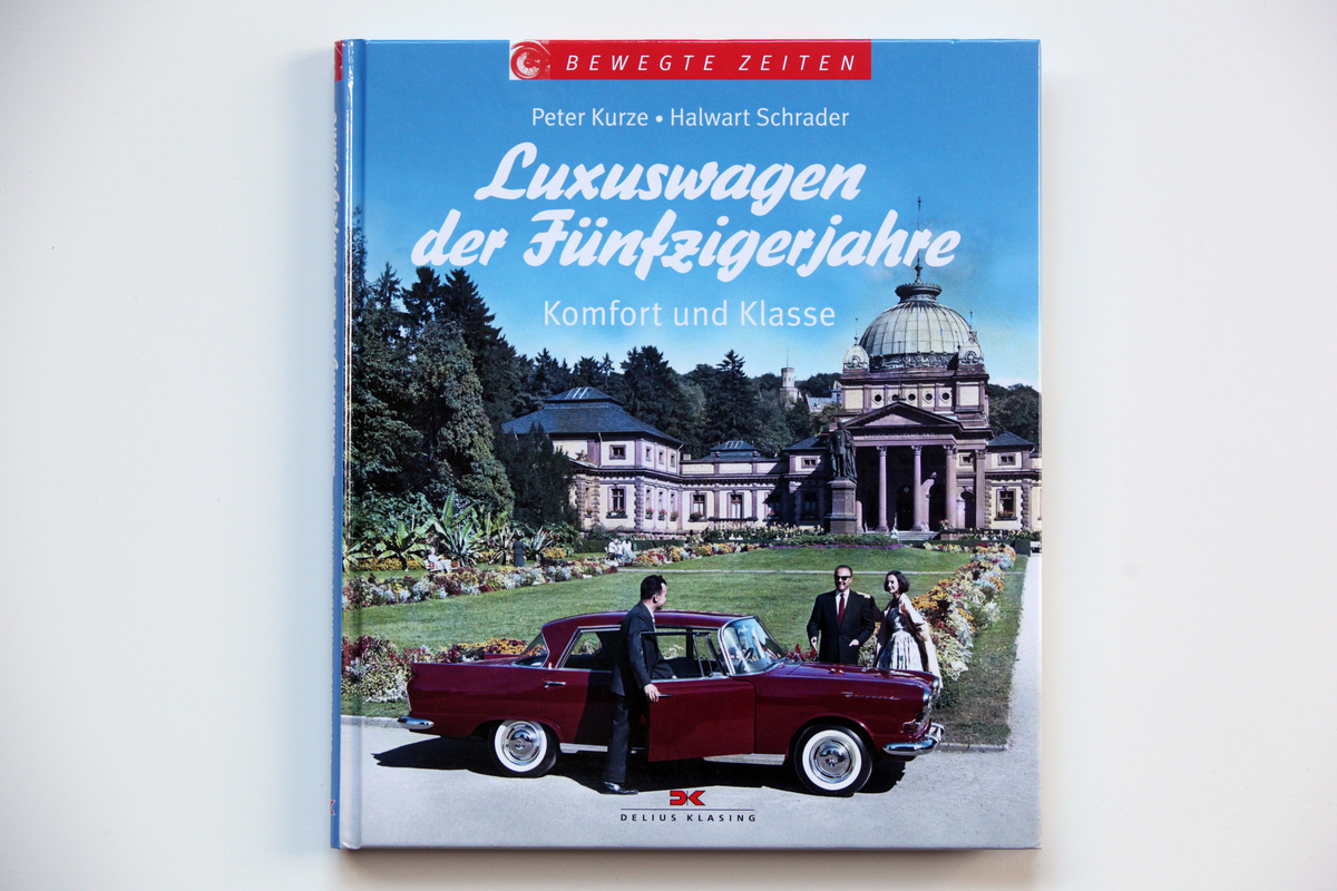 Buch "Luxuswagen der Fünfzigerjahre" - Einband vorne