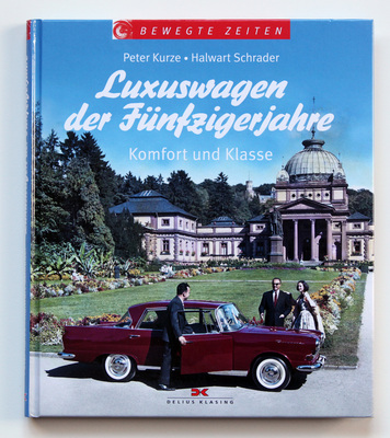 Buch "Luxuswagen der Fünfzigerjahre" - Einband vorne