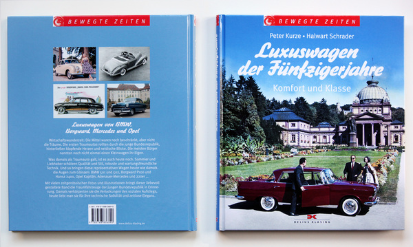 Buch "Luxuswagen der Fünfzigerjahre" - Einband